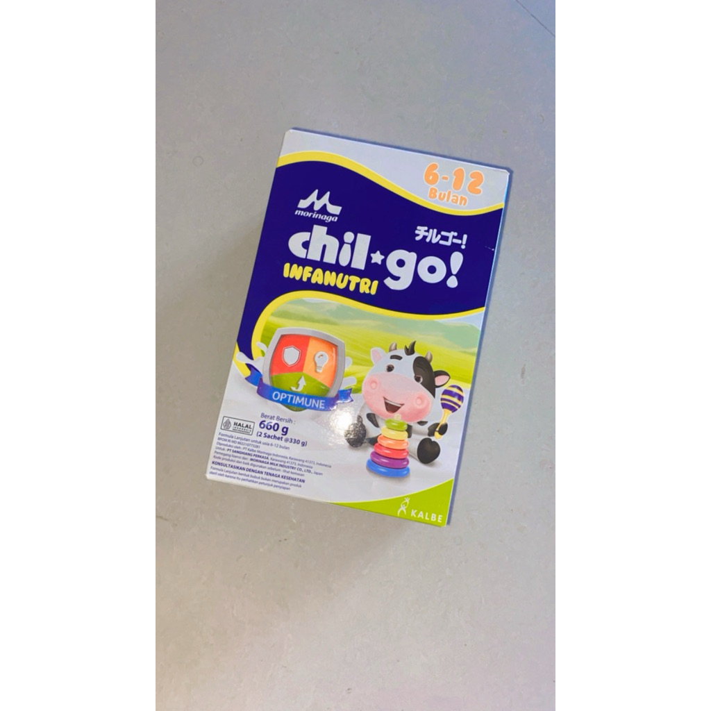 

Morinaga Chil*go 6-12bulan 660gr exp 2026