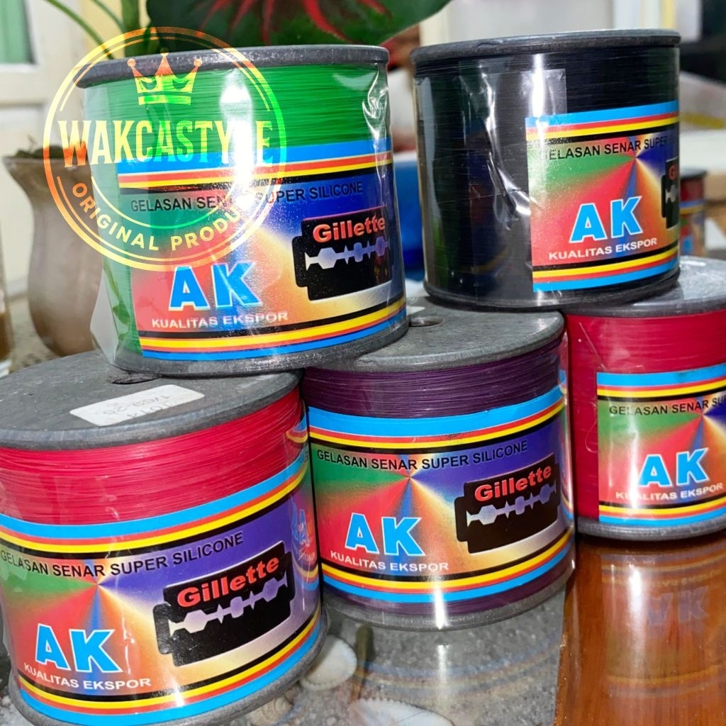 Gelasan Layangan Aduan Klos Kodok 3000 Yard Original Akiat