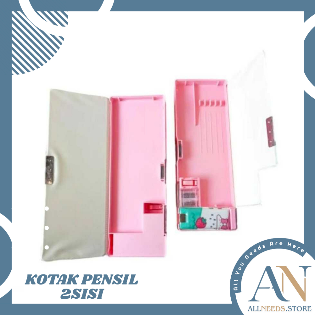 

AllNeeds KOTAK PENSIL 2 SISI FITUR RAUTAN PENSIL