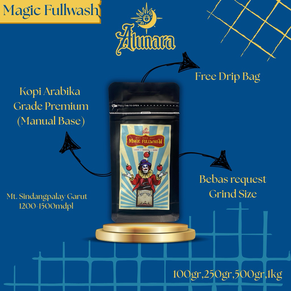 

MAGIC FULLWASH ALUNARA FULL ARABIKA MANUAL BASE|ARABIKA PREMIUM