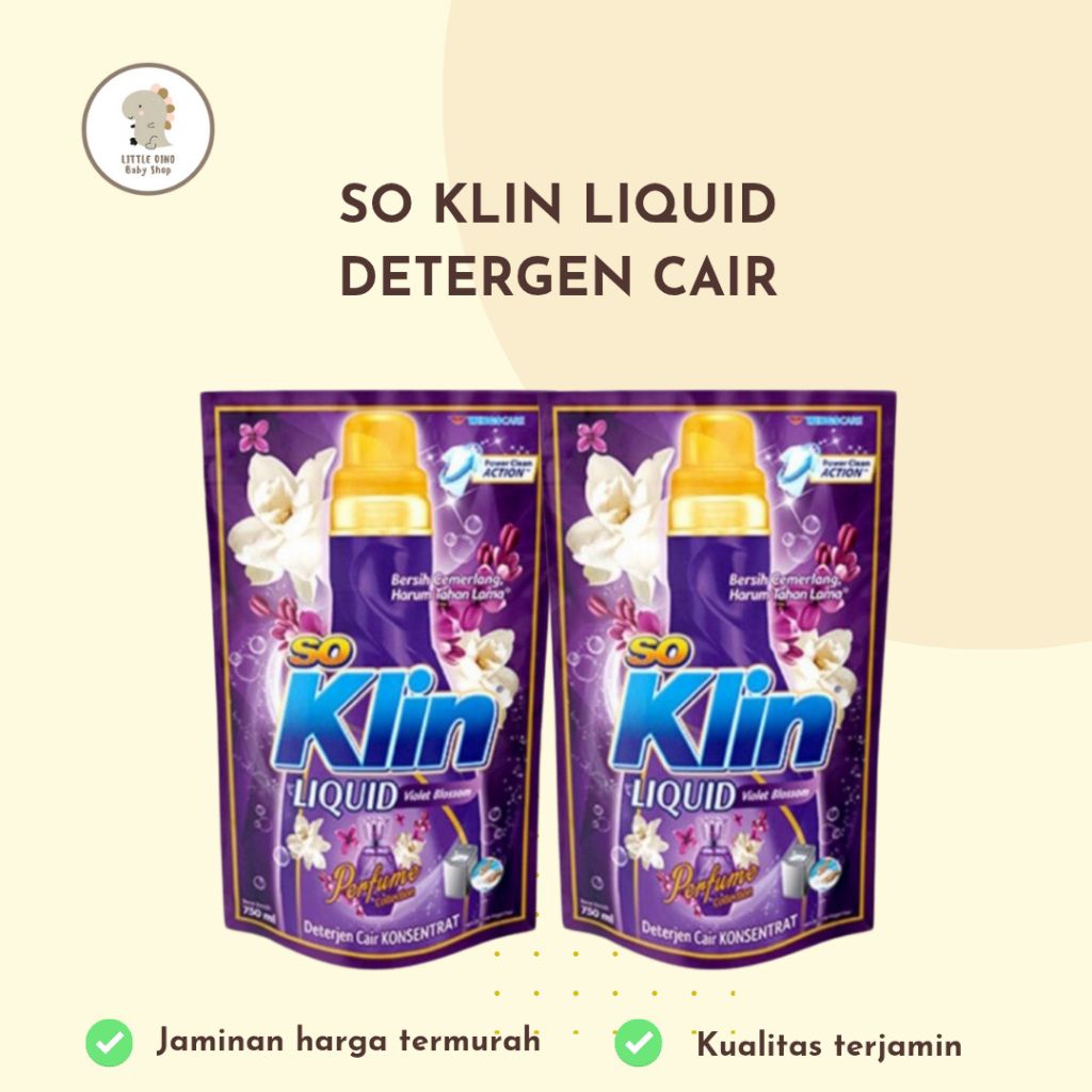 So Klin Liquid Deterjen Cair