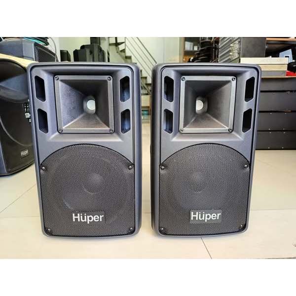 Speaker Aktif 8 Inch HUPER 08 HA 150 | 08HA150 HITAM ORIGINAL