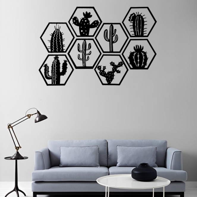 Ornamen Dinding Kayu Aesthetic