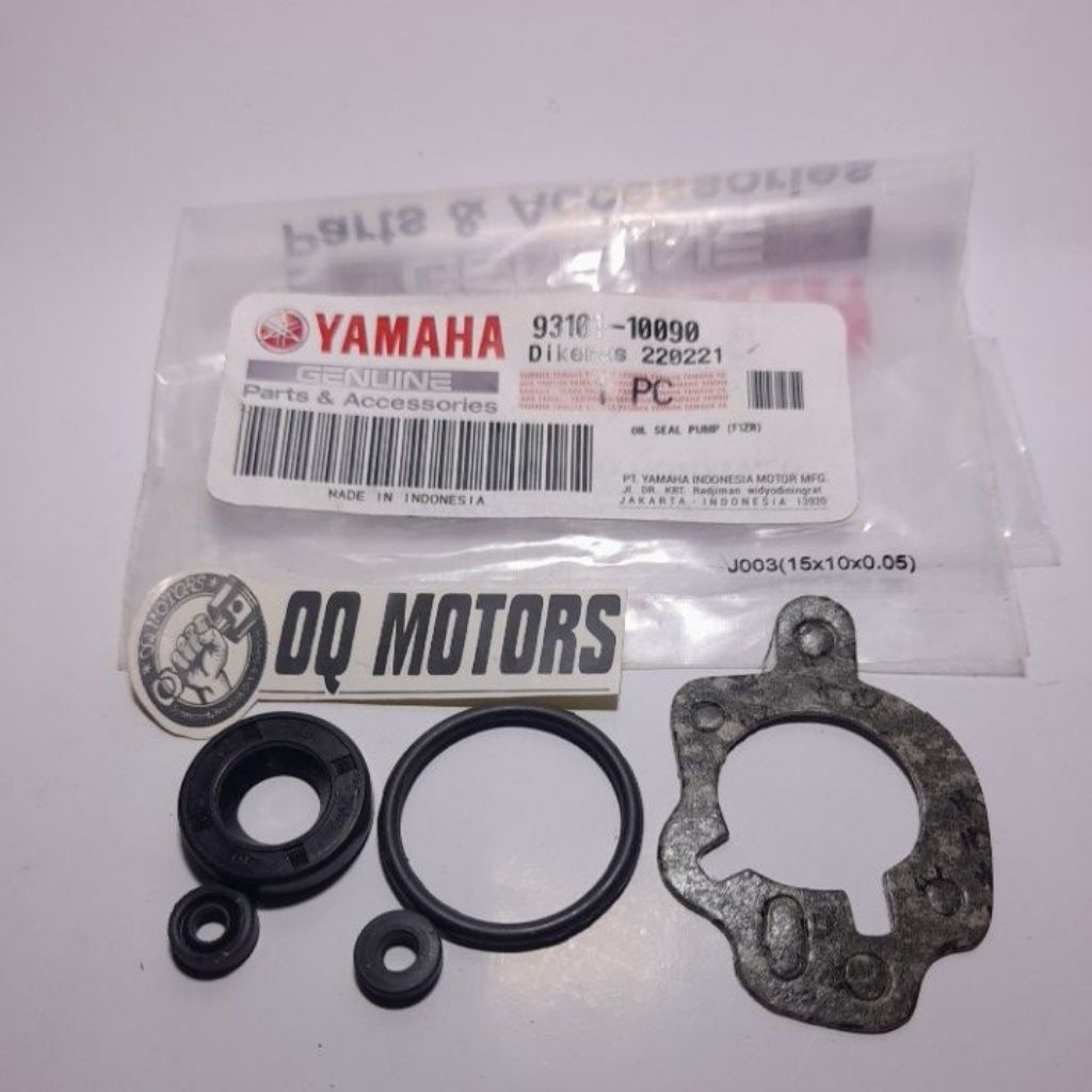 seal sil pompa oli samping fizr f1zr force1 alfa