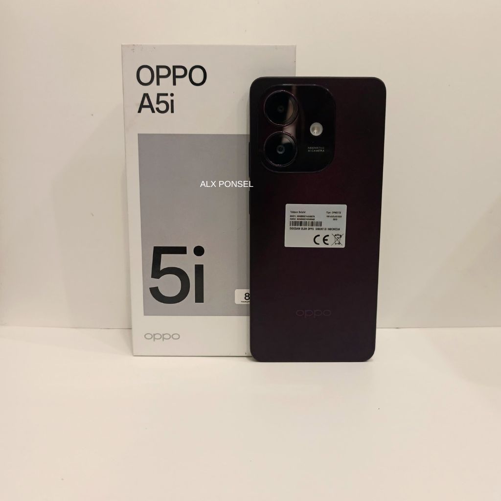 OPPO A5i 4/128 SECOND FULLSET ORIGINAL