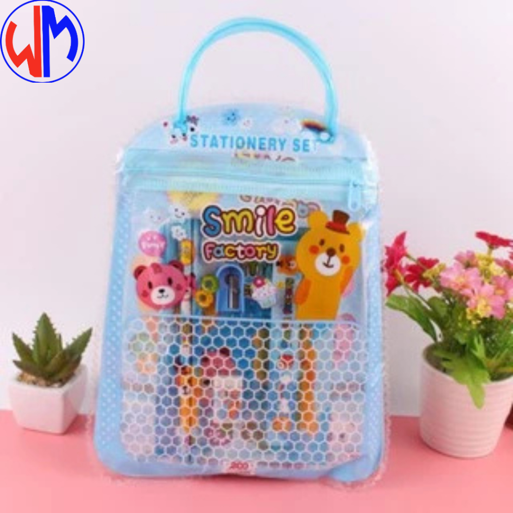 

Tas Dan Alat Tulis Set 6 in 1 Buku