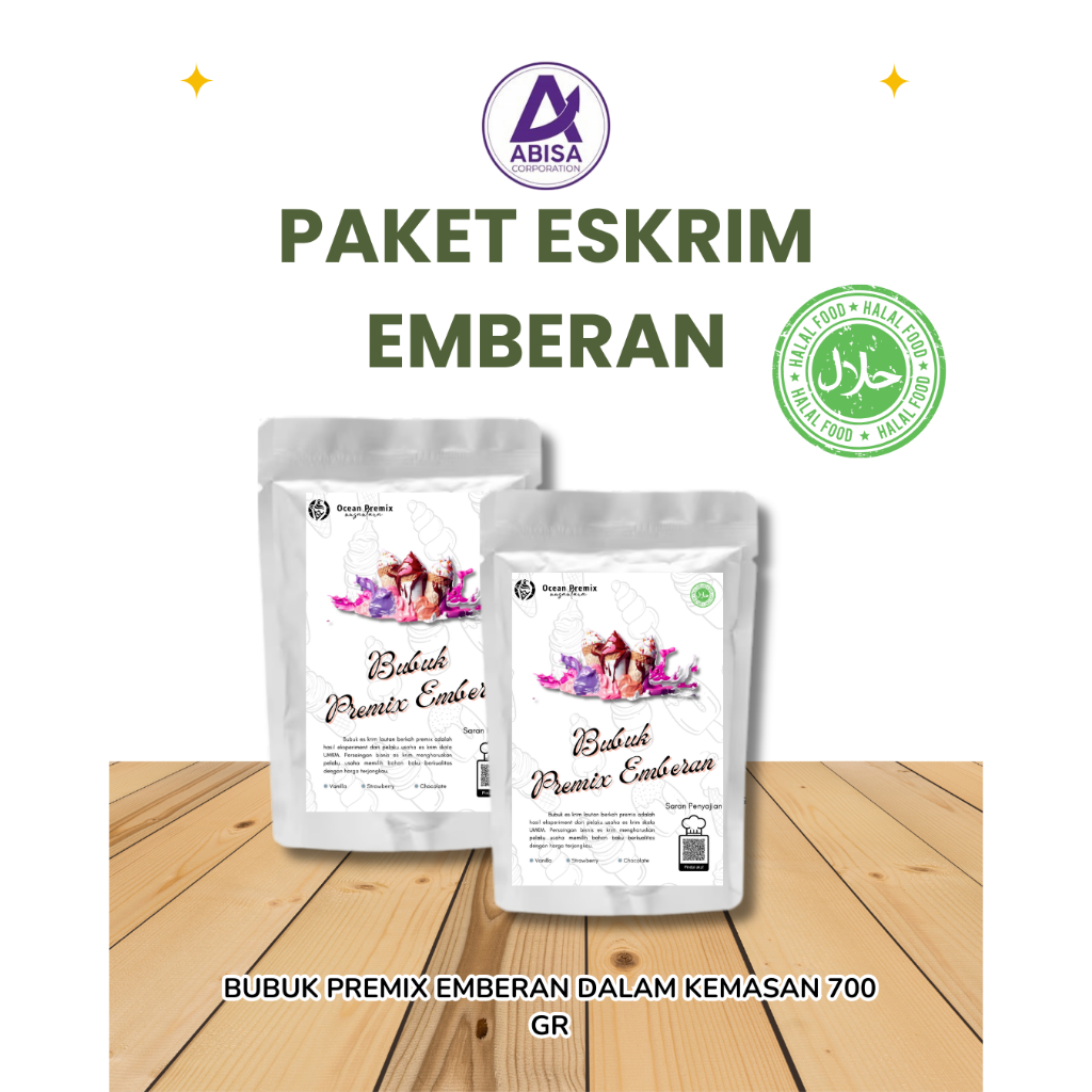 

Paket mini bubuk ice cream/bubuk es krim lengkap vanilla