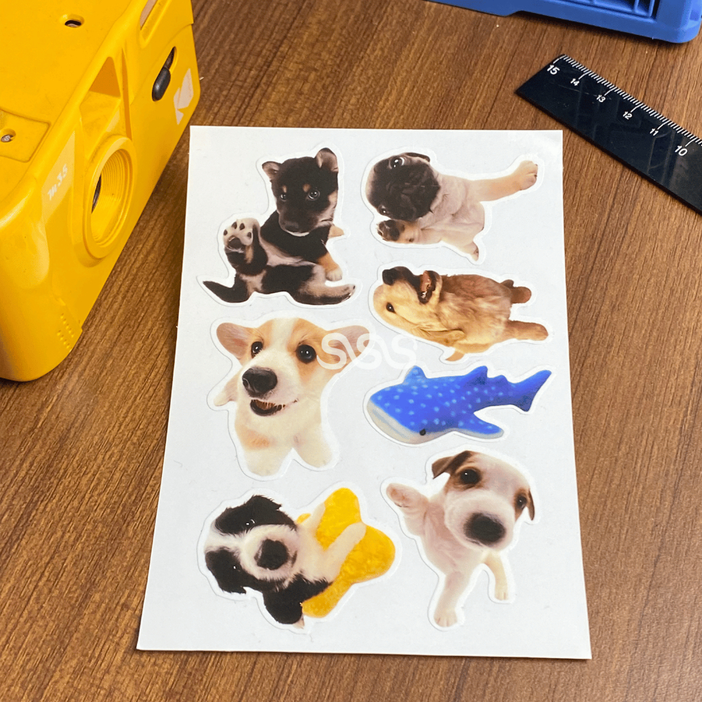 

STICKER PUPPY / AESTHETIC STICKER / STICKER ANAK ANJING / SUNDAY STICKER STUFF