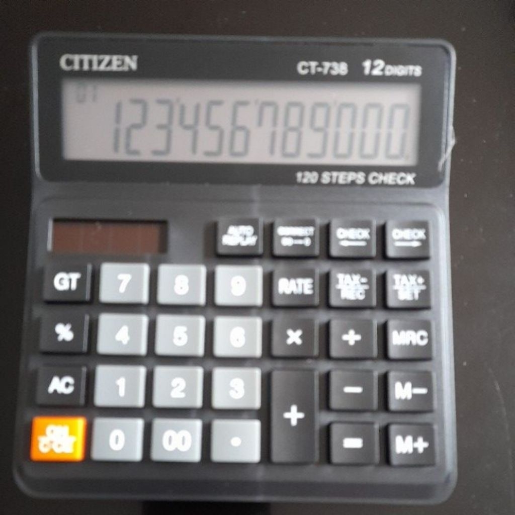 

Kalkulator Citizen CT 738