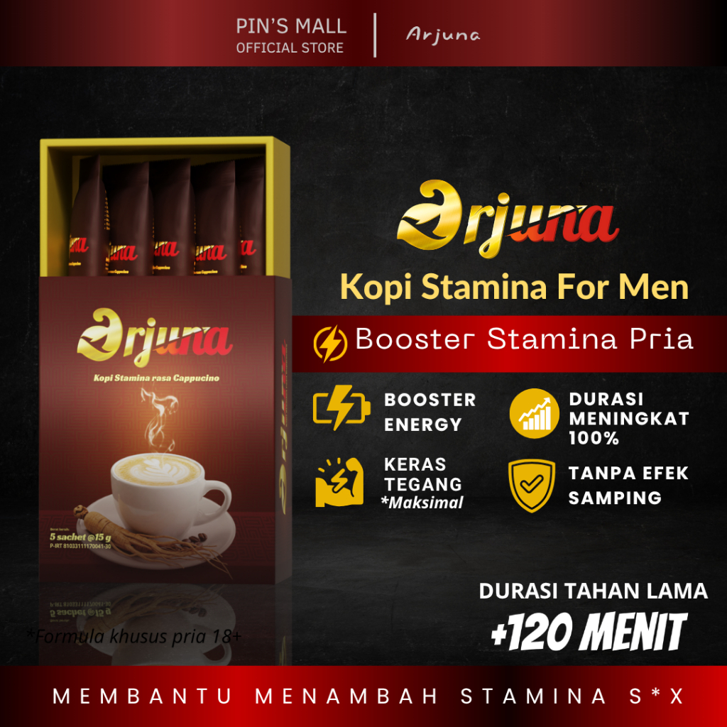 

Arjuna Kopi Stamina Pria Rasa Chocolate Cappuccino