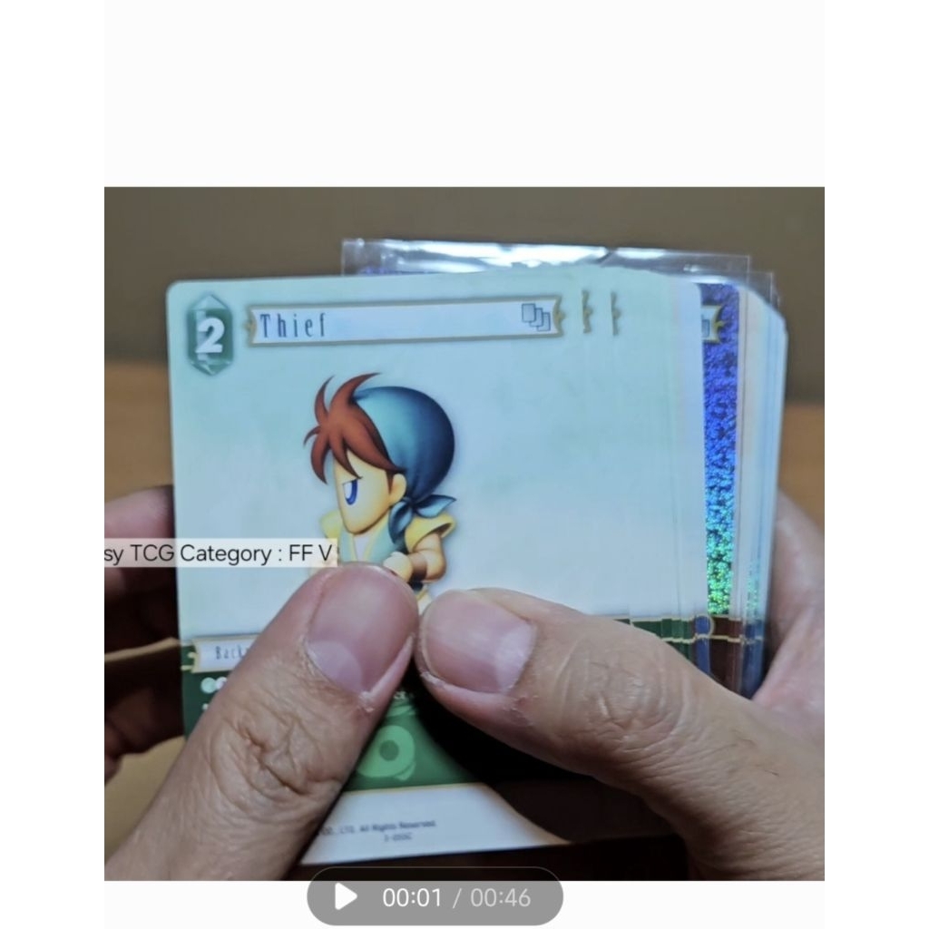 Final Fantasy TCG Category V (Custom Order)