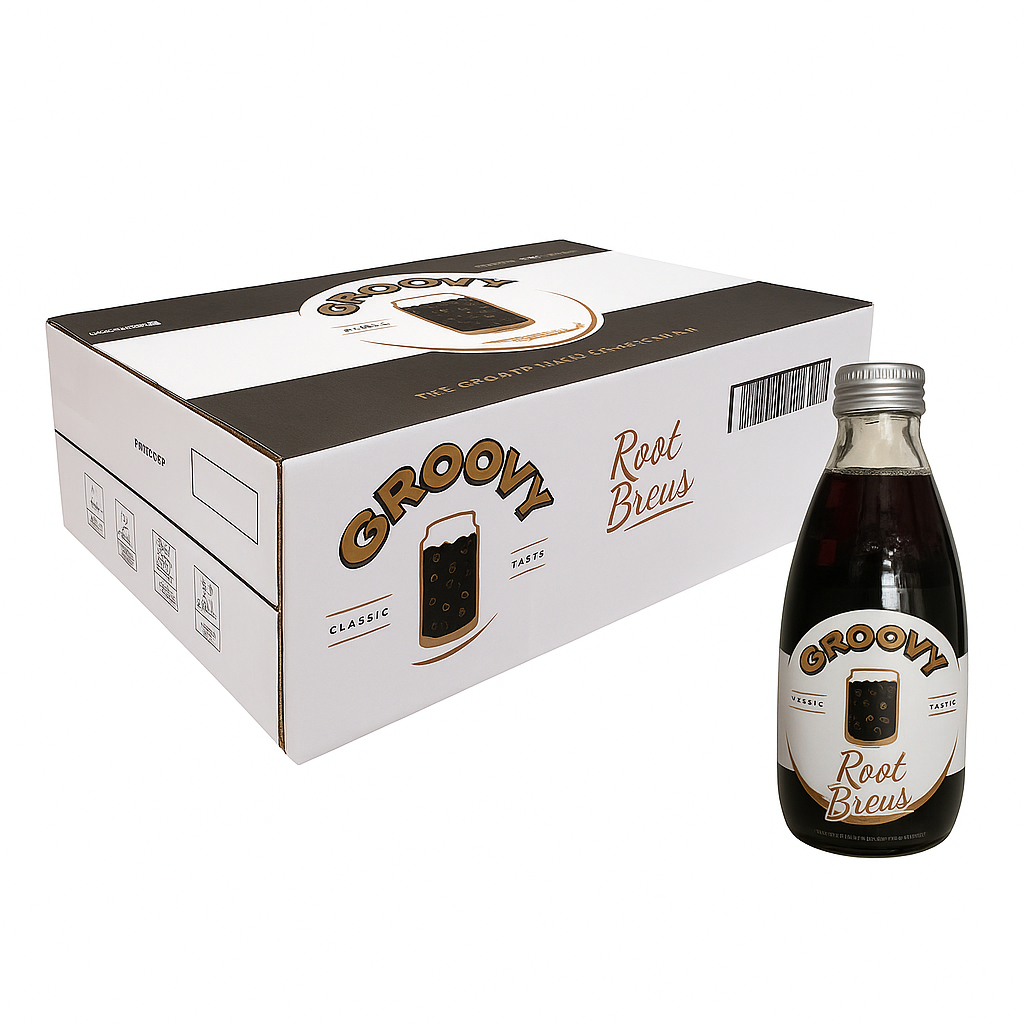 

GROOVY ROOT BREW BOTOL 330ML - 1 KARTON [24 BOTOL]