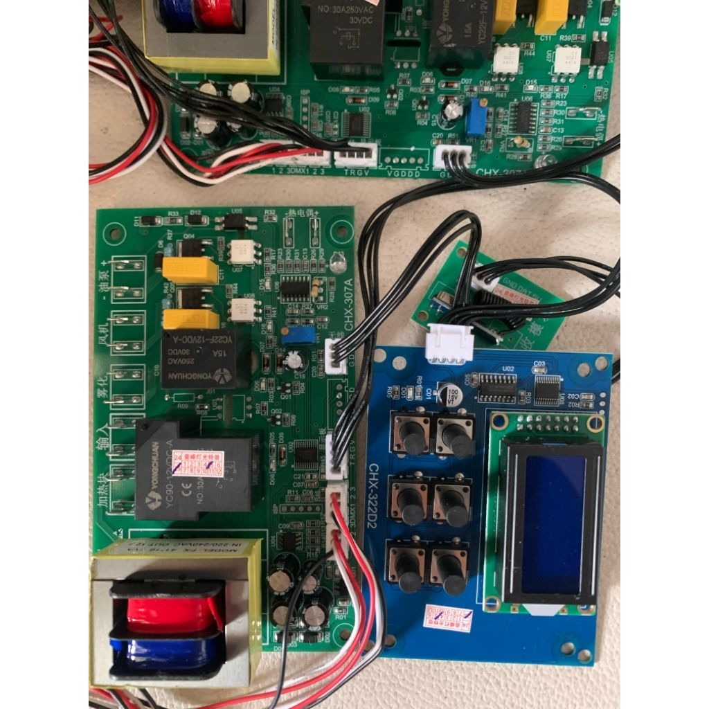 1 set modul pcb mesin lowfog machine 1500watt