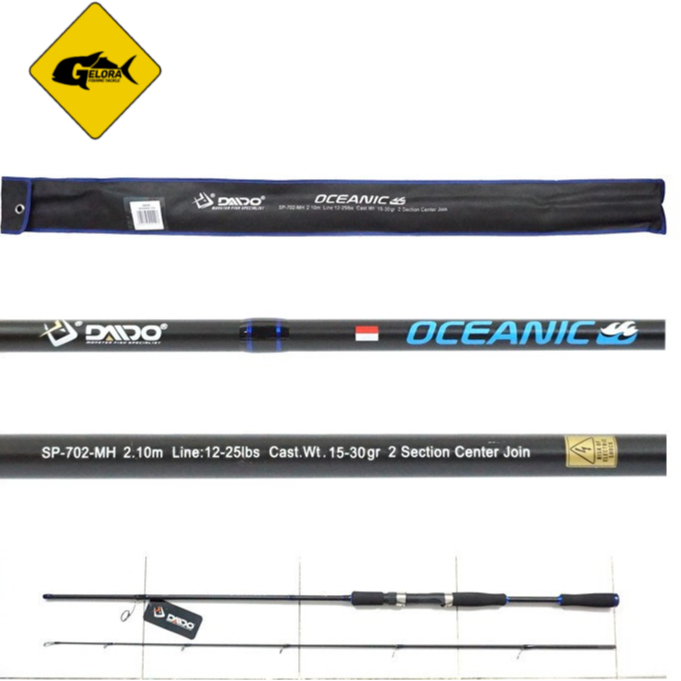 Joran Daido Oceanic Pro Series Shore Casting dan Shore Jigging Berkualitas 210 240 270 300