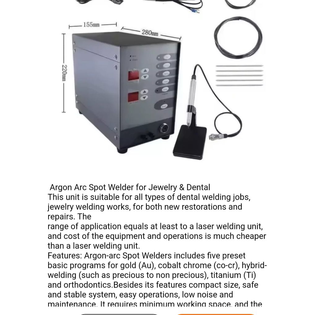 Mesin Las Patri Laser Emas,Tembaga,Kuningan,Perak Atau Mesin Solder Listrik perhiasan Emas Listrik 2