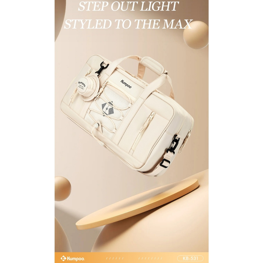 Kumpoo Badminton Racket Duffle Bag KB-531 | Tas Jinjing Raket Bulutangkis KB531 KB 531