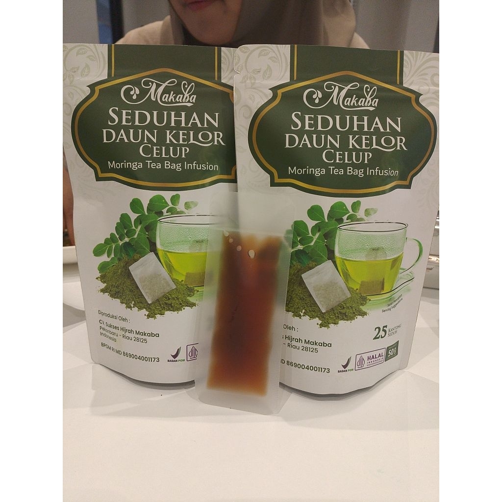 

Seduhan daun kelor celup 2pcs free madu 20gram