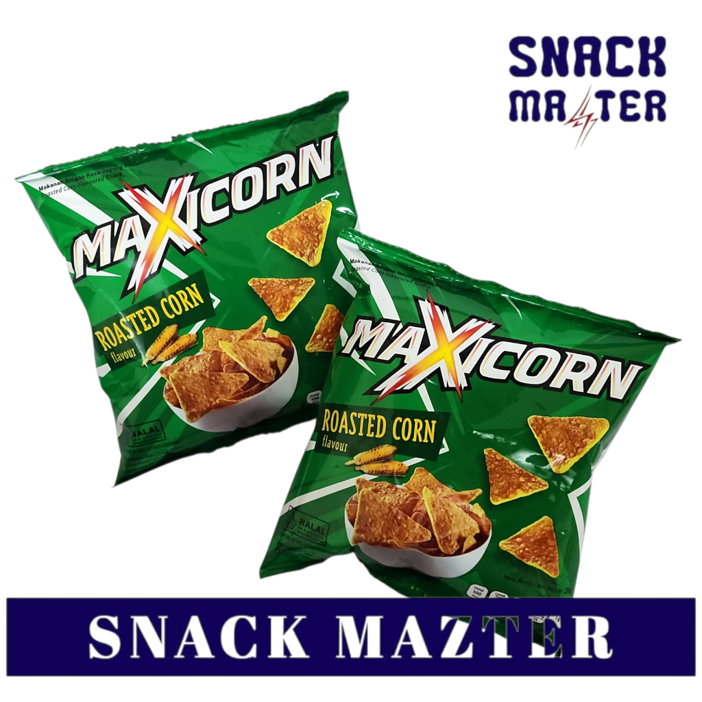 

Maxicorn Roasted Corn Nacho Tortilla RENCENG - Netto 25 gr x 10 bks