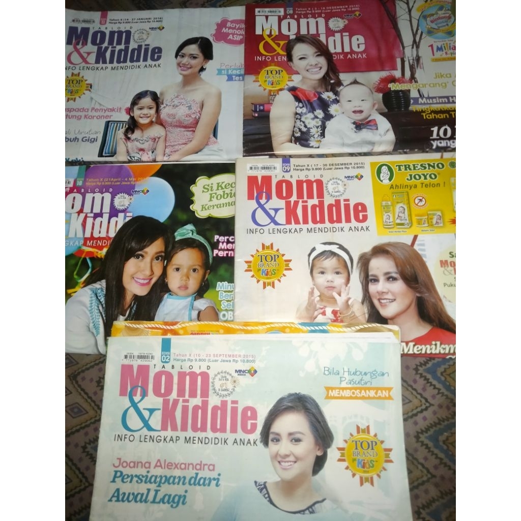 5 Tabloid Mom & Kiddie Paket