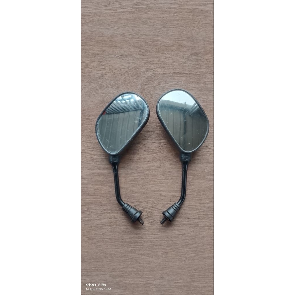 KACA SPION KANAN KIRI SUZUKI SHOGUN R RC BRAVO SHOGUN 125 BARANG ORIGINAL