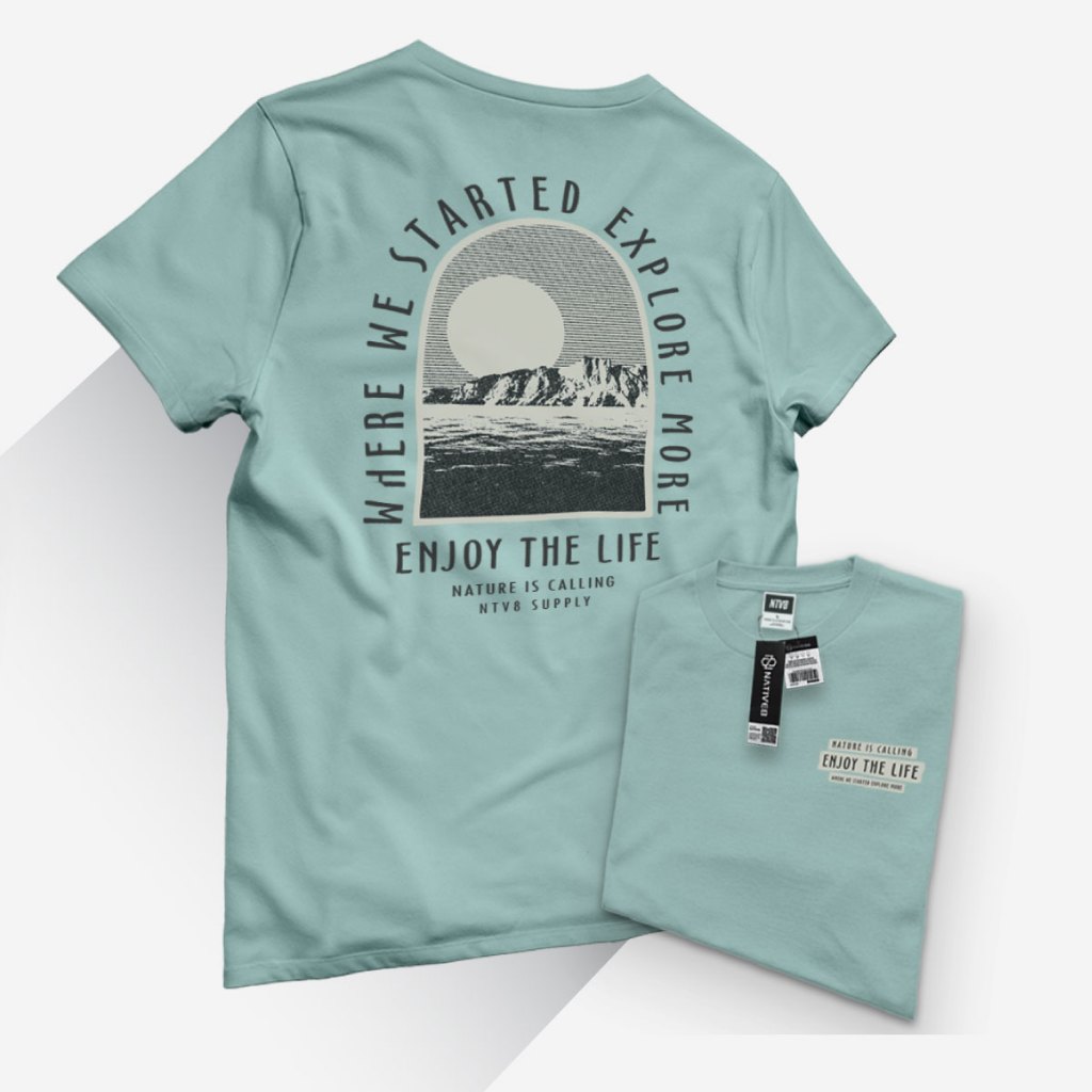 Kaos Distro Pria / Kaos Distro Original / Baju Distro Pria - NATIVE8 - WHO CARES?