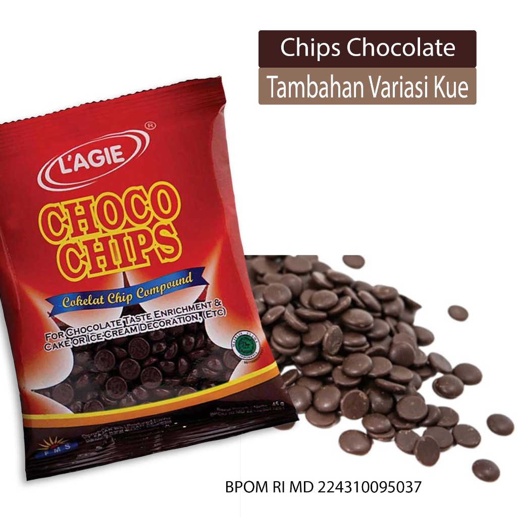 

Choco chips Toping TERLARIS Chips toping hiasan Roti kue es krim hiasan jajanan kue lainnya rasa manis legit bisa buat jajanan camilan dimakan langsung bahan padat tidak mudah lembek meleleh meski kena suhu panas tinggi ~ choco chip 45grs