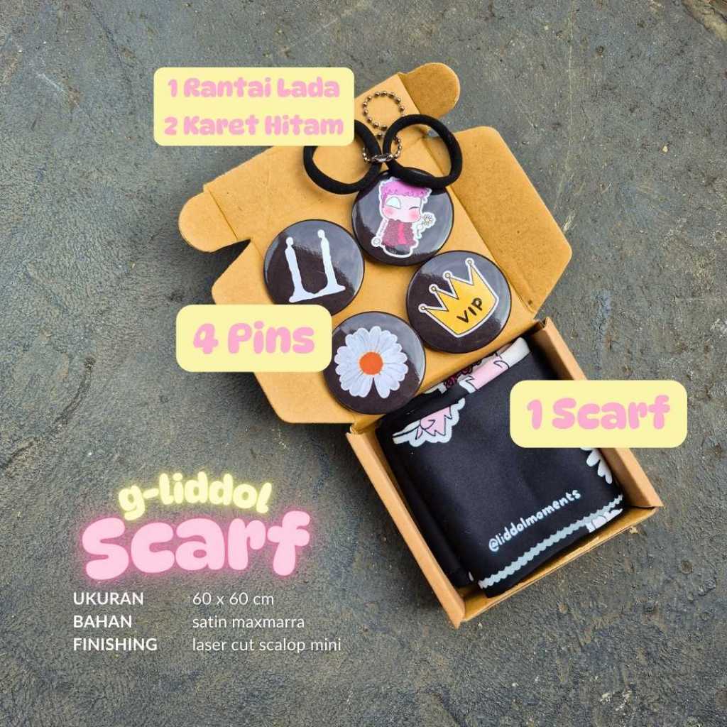Scarf G-Dragon Chibi Set Liddolmoments