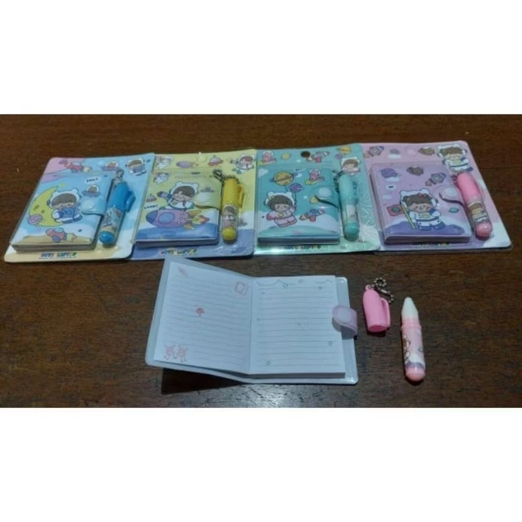 

[1 SET] AGENDA MINI E-005 + PEN / AGENDA MINI LUCU UK 6.5 X 5.5 + PENA / AGENDA FANCY