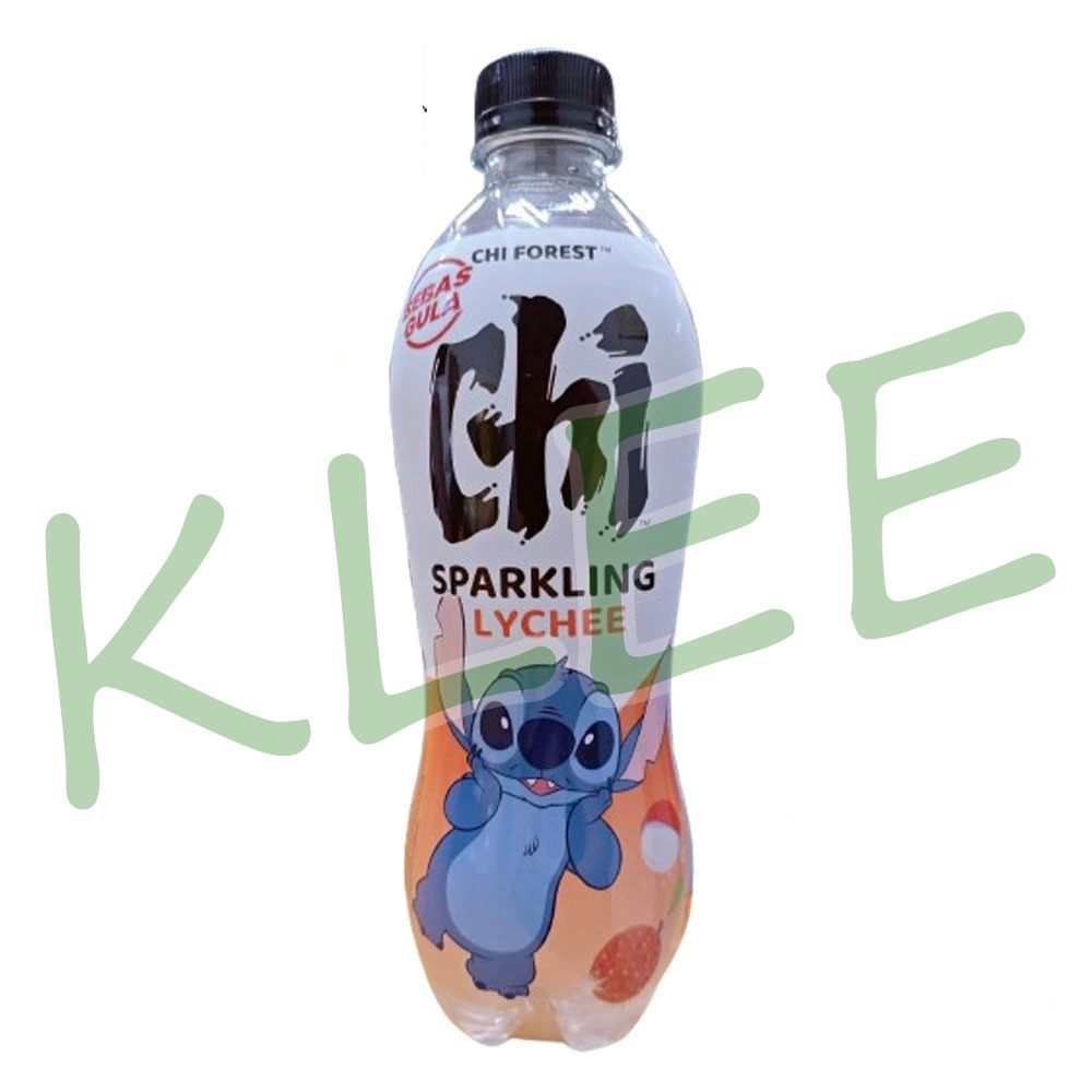

CHI Forest Sparkling Water Bebas Gula Lychee Fizzy 480ml - Minuman Soda Rasa Lychee
