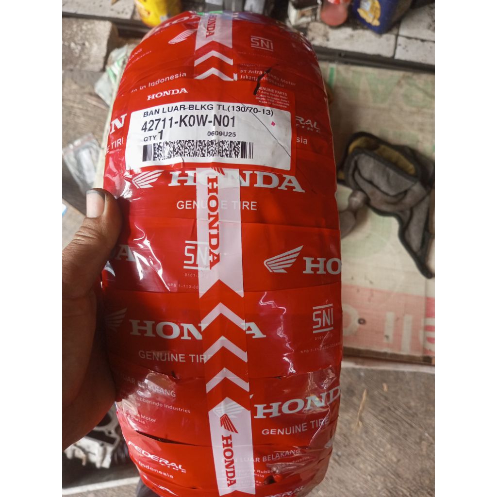 Ban Tubles Honda ADV Asli Honda Ukuran 130 70 Ring 13 Original