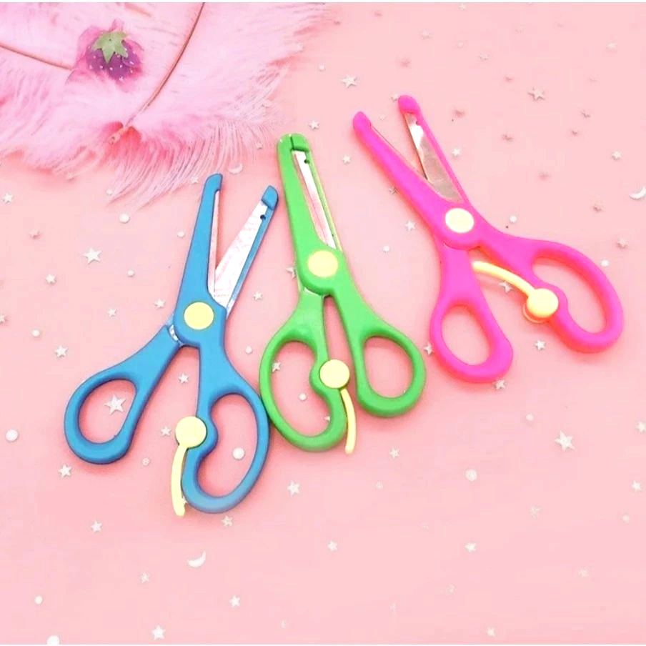 

Gunting Kertas Anak Tk / SD (1pcs) / Gunting Anak Sekolah