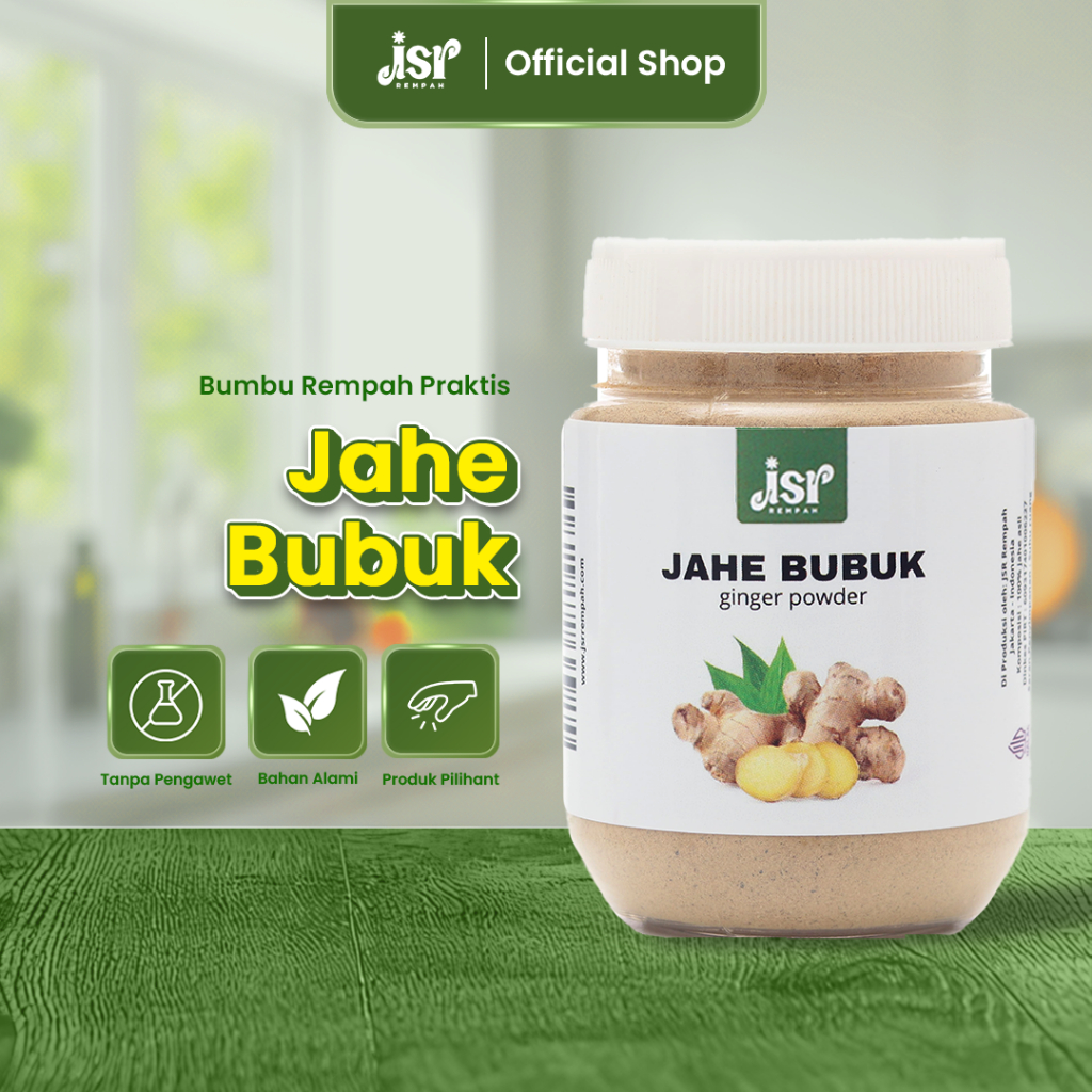 

Jsr Rempah Jahe Bubuk 100 Gram