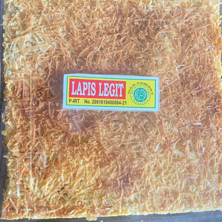 

Kue Lapis Legit Keju Spesial 20 X 20 Rasa Lembut, Legit, dan Gurih Keju