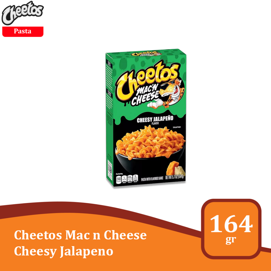 

Cheetos Macaroni & Cheese Jalapeno Box 5.9 oz - Makanan Impor USA