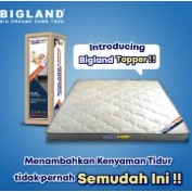 Bigland Matras in the box / Matras Topper Rebonded Memory Foam 8cm PLG - 120x200