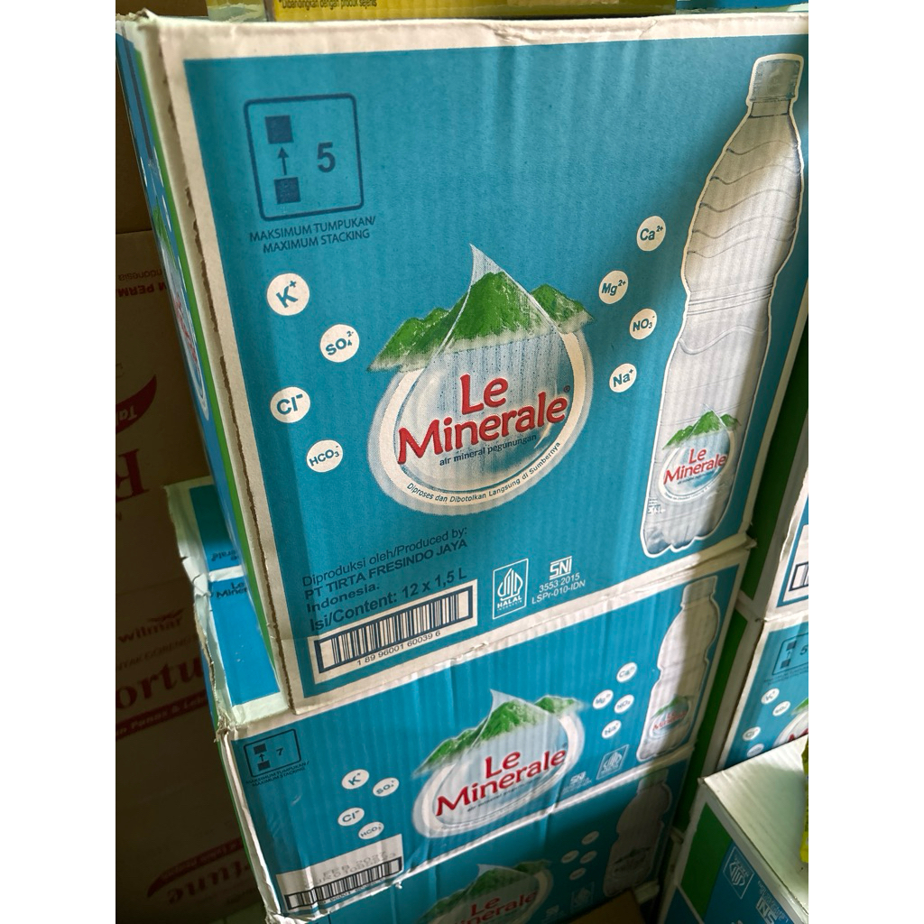 

Le minerale 1 dus 600ml 1,5L