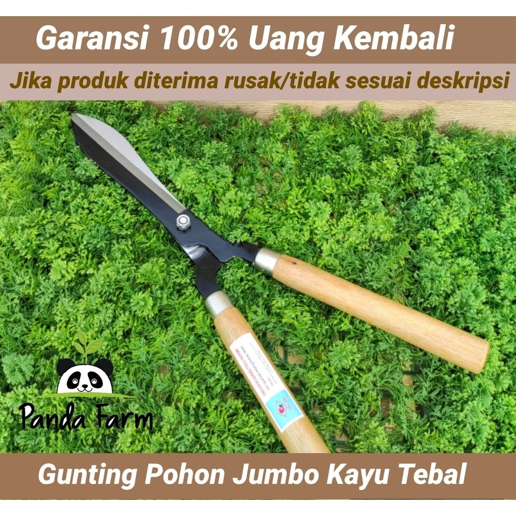 Gunting Pohon Jumbo Kayu Tebal Berkualitas