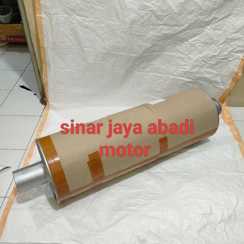 MUFFLER/TABUNG KNALPOT 8DC11/8DC9 MITSUBISHI FUSO