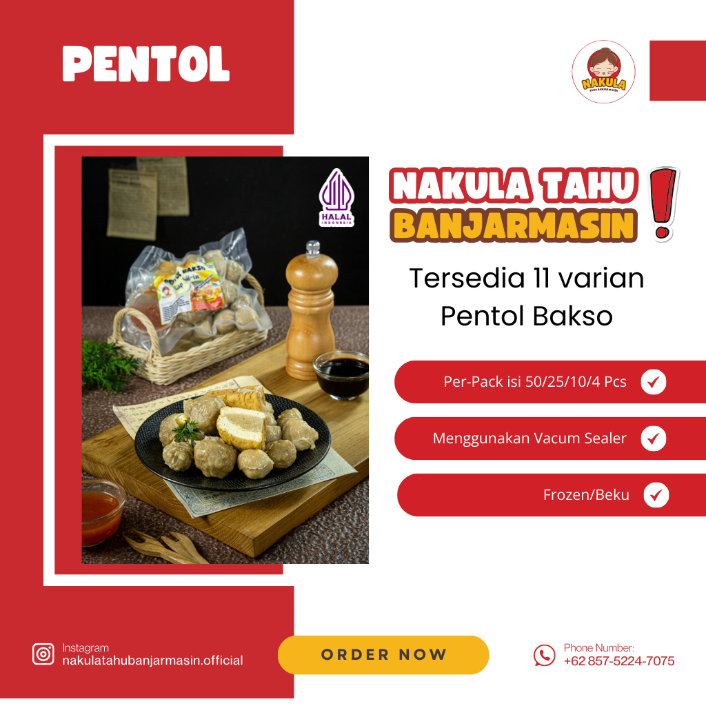 

PENTOL BAKSO FROZEN | Nakula Tahu Banjarmasin