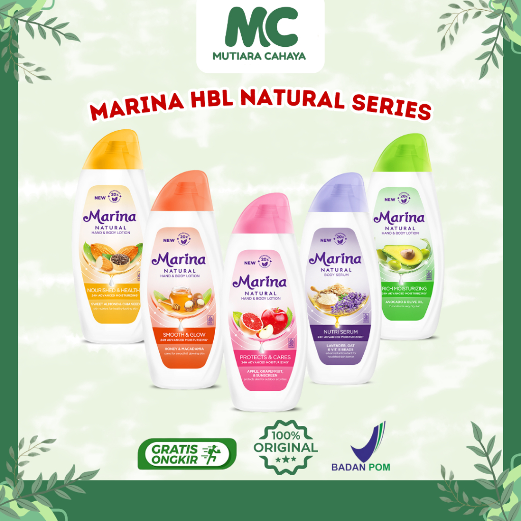 MC Official - Marina Hand Body Lotion Natural | Marina Hand Body