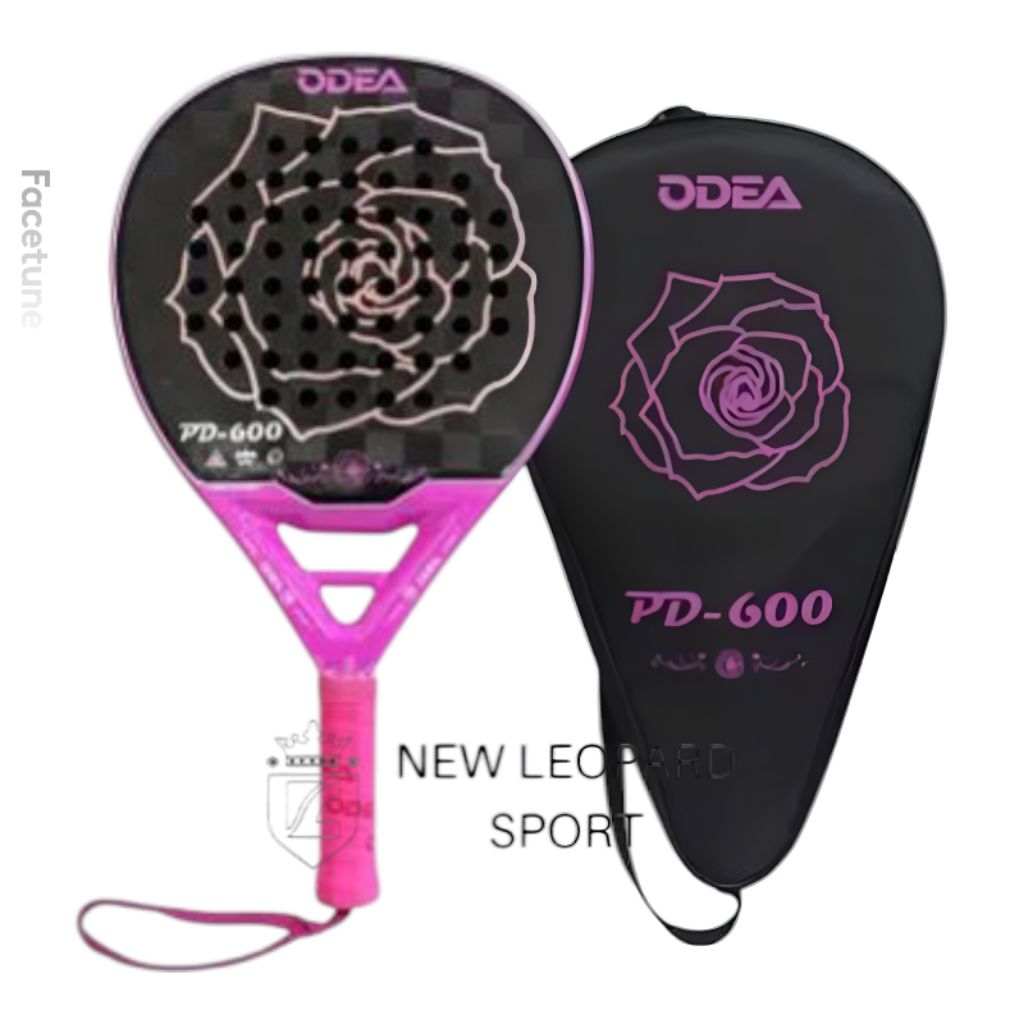 Raket Padel ODEA PD-600 Pink / Padel Racket ODEA Pink