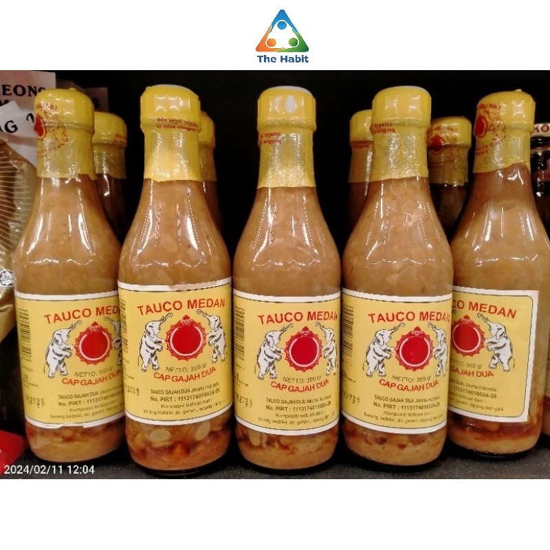 

(The Habit) TAUCO MEDAN CAP GAJAH DUA 350gr