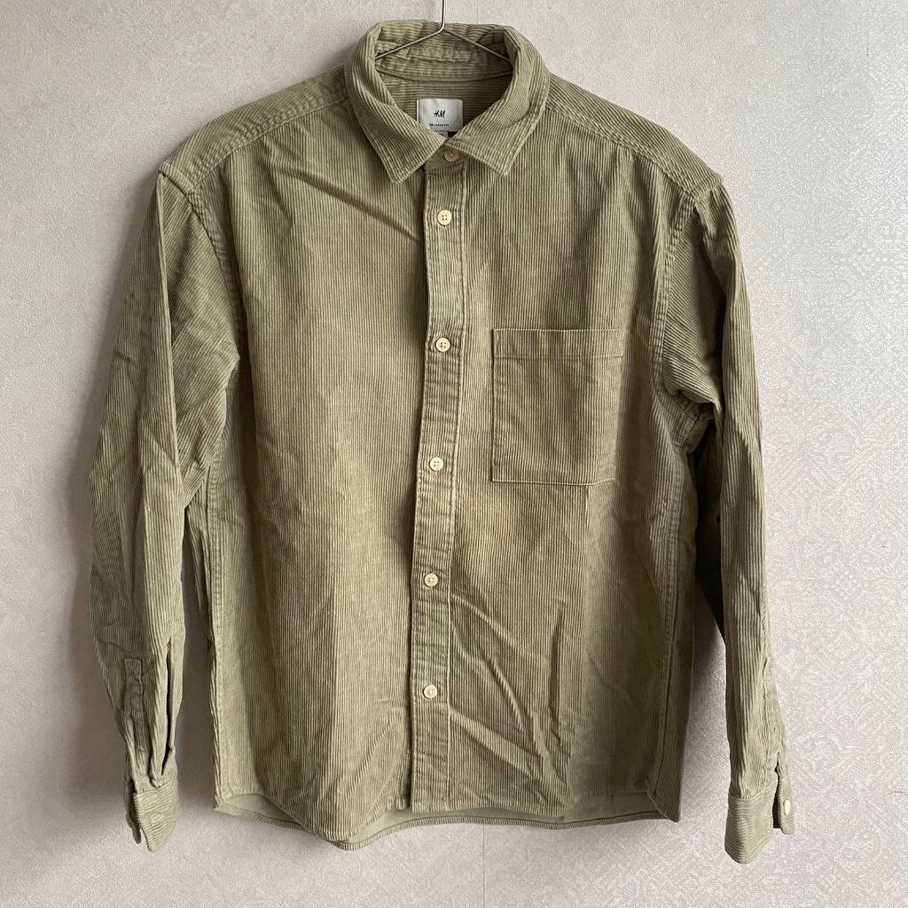 UNIQLO Corduroy Work Long Sleeve Shirt