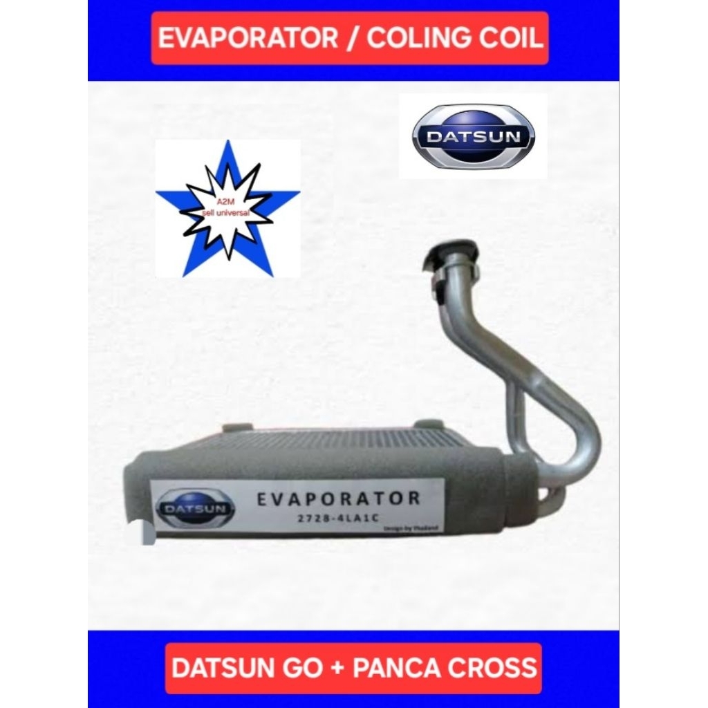 EVAPORATOR COLING COIL EVAP COIL AC MOBIL DATSUN GO + PANCA CROSS