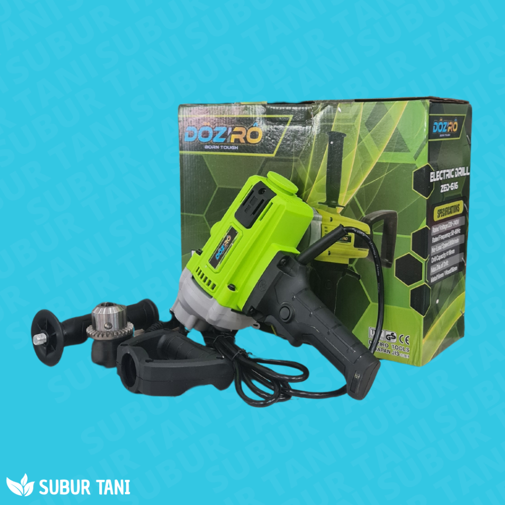 MESIN BOR DOZIRO ZED 616/BOR LISTRIK DOZIRO ZED 616/MESIN BOR LISTRIK DOZIRO ZED 616 SUBUR TANI