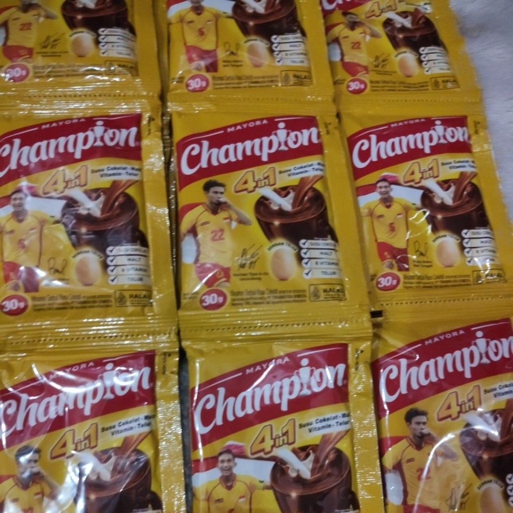 

CHAMPION ISI 10 SACHET 30GRM