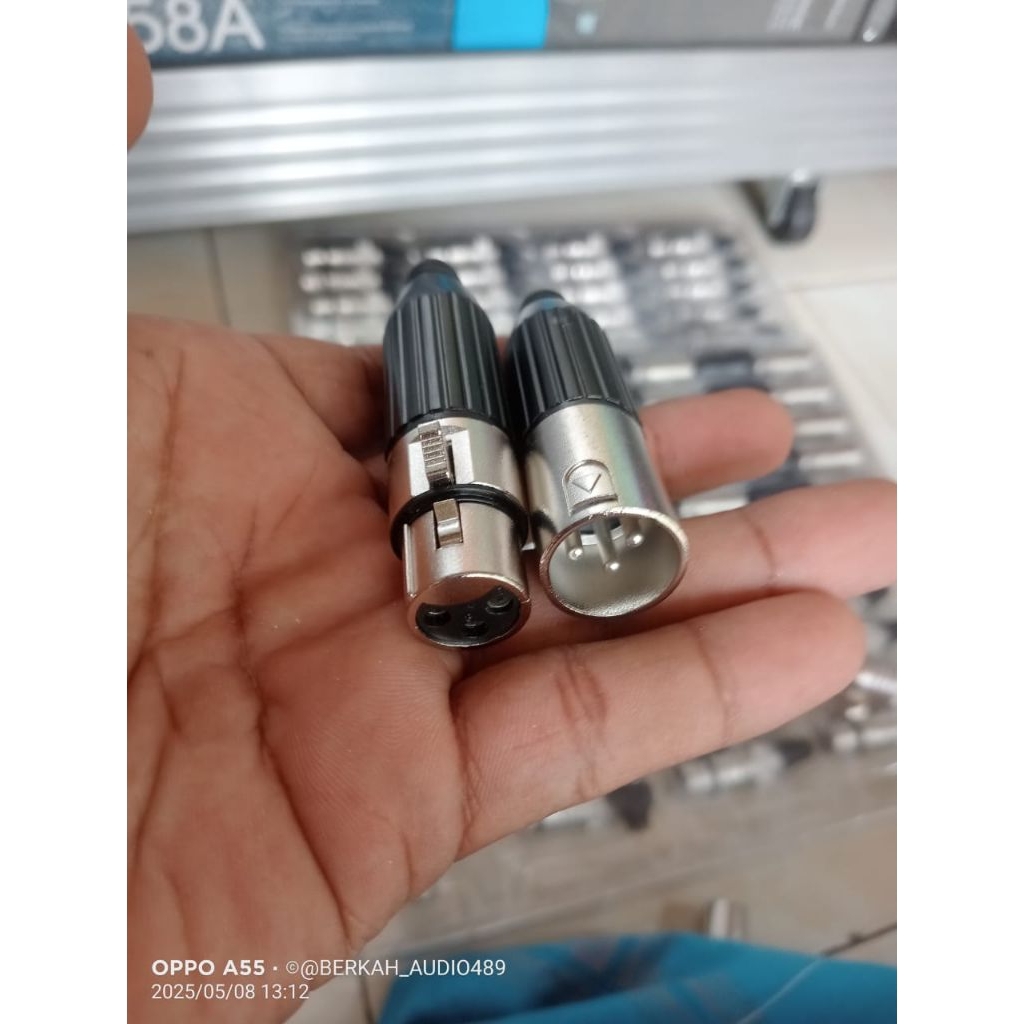 Sepasang Jack Canon socket Jack canon  berkualitas