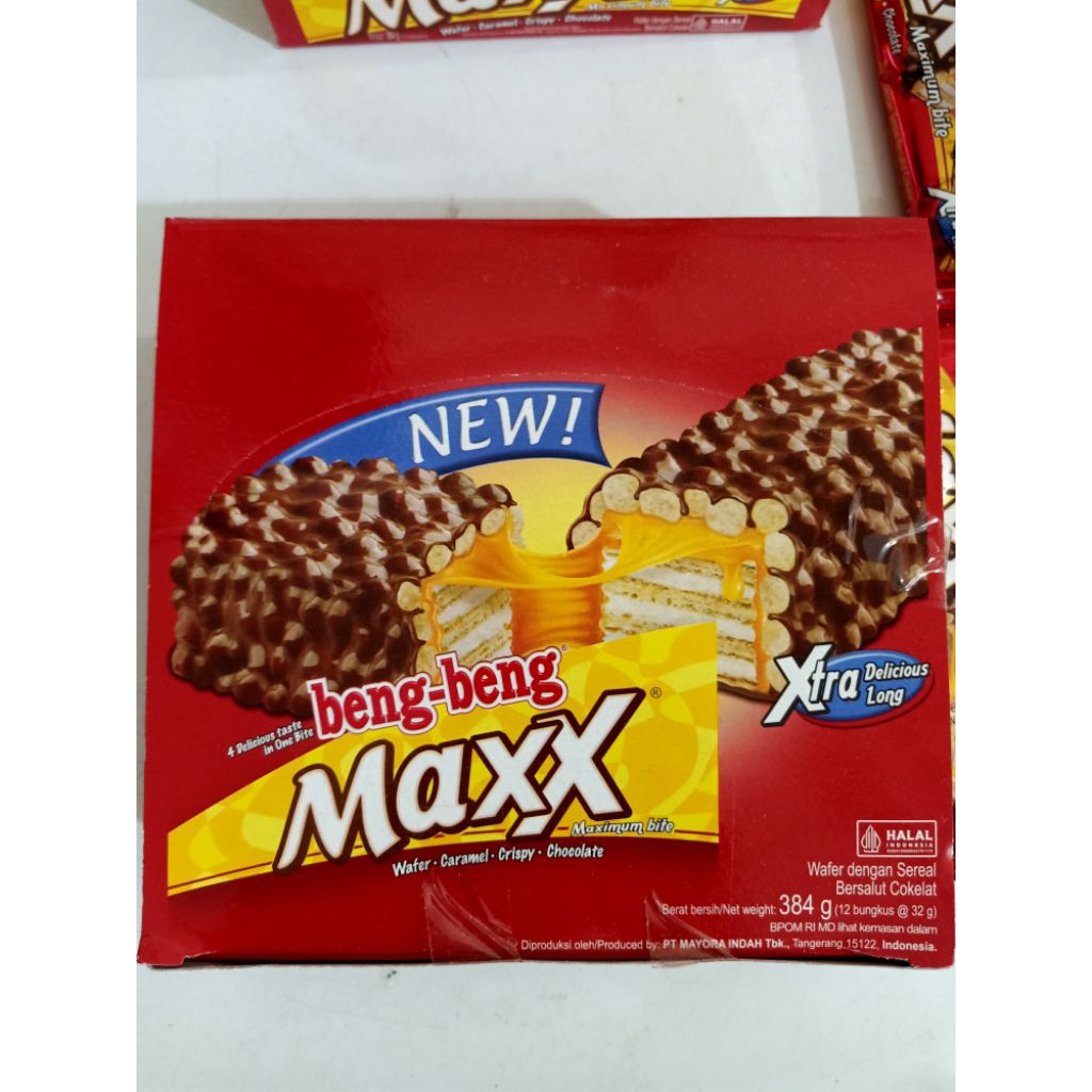 

Beng Beng Maxx (wafer caramel crispy chocolate) 32gr