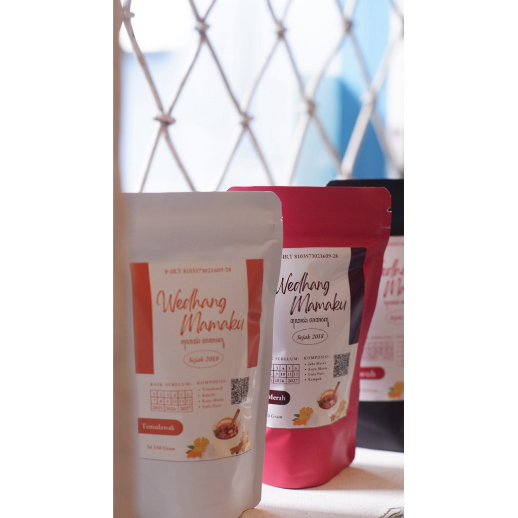 

Wedhang Instan (Jahe, Uwuh, Temulawak) - Stand Pouch 250gr