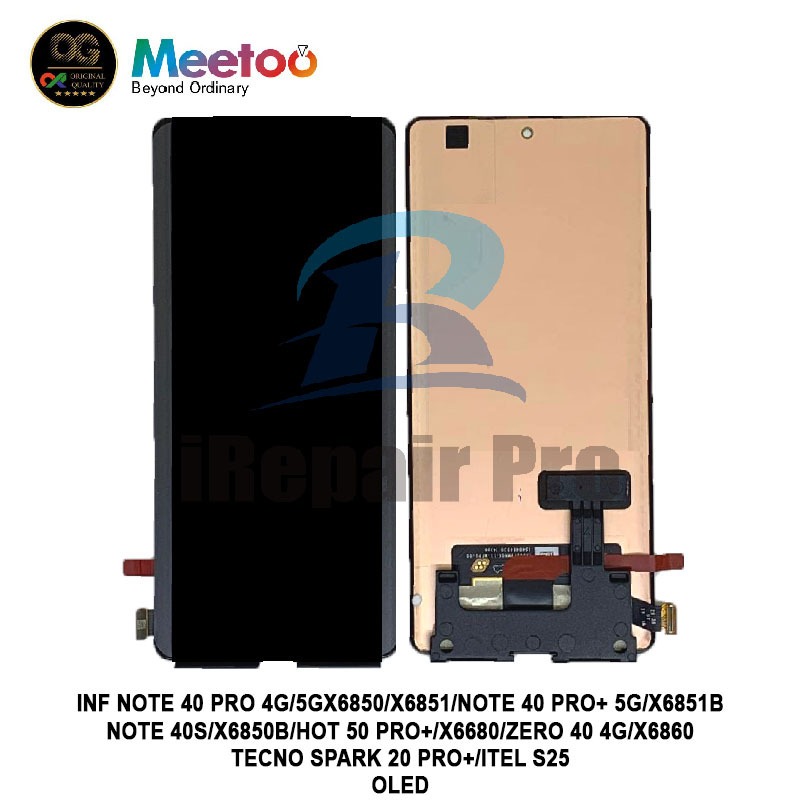 LCD INFINIX NOTE 40 PRO 4G X6850 - NOTE 40 PRO 5G X6851 - NOTE 40 PRO+ PLUS X6851B - NOTE 40S X6850B